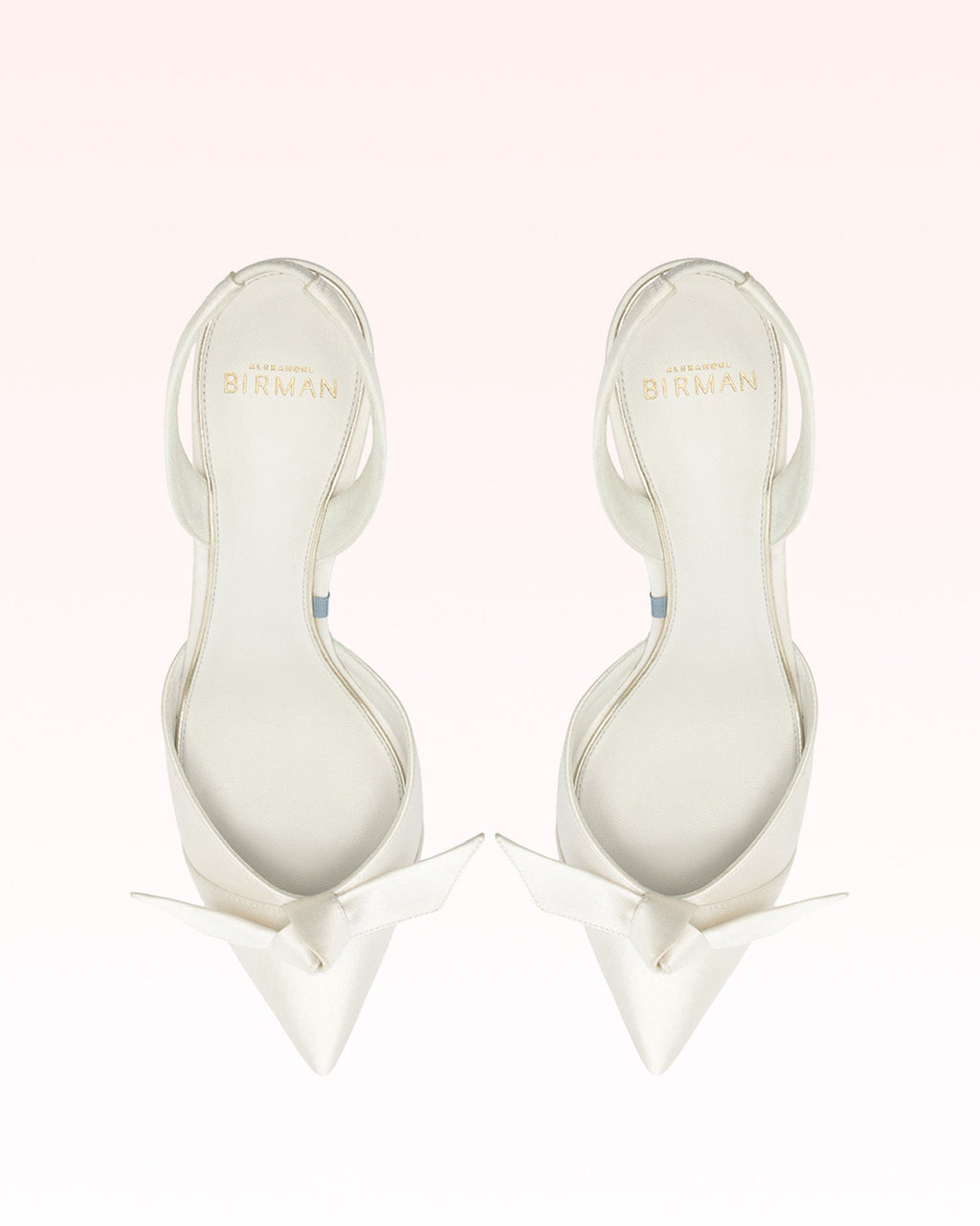 Clarita Bell Slingback 60 Bianco