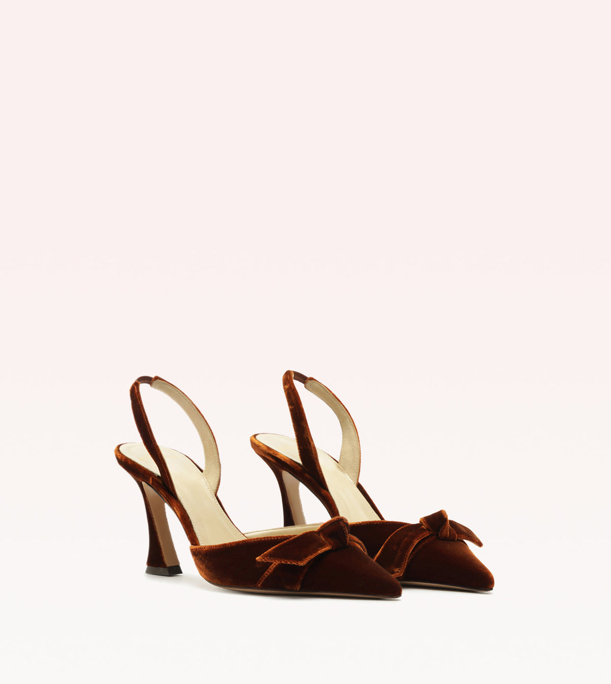 Clarita Bell Slingback 85 Cuoio
