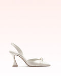 Clarita Bell Slingback 85 Bianco