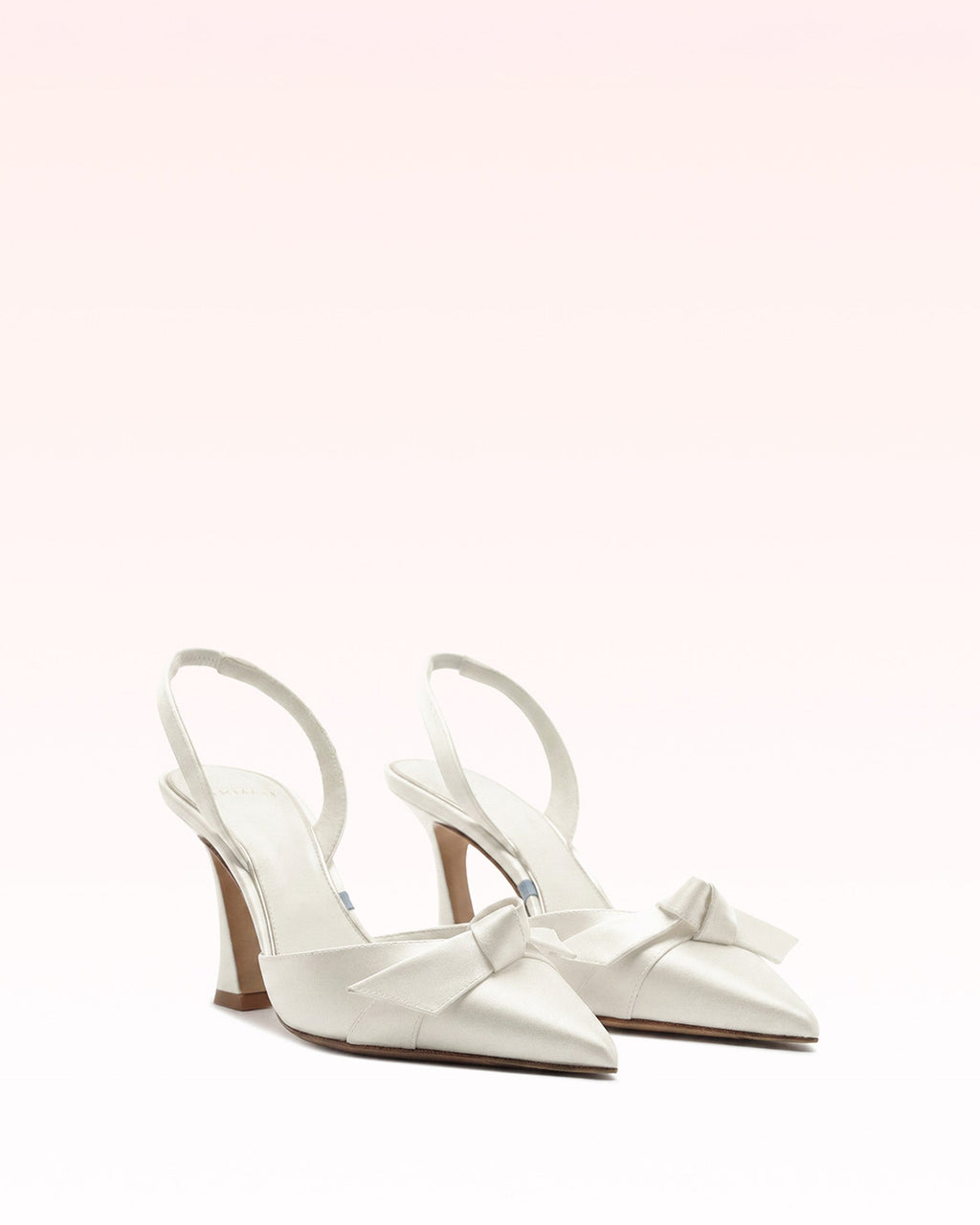 Clarita Bell Slingback 85 Bianco