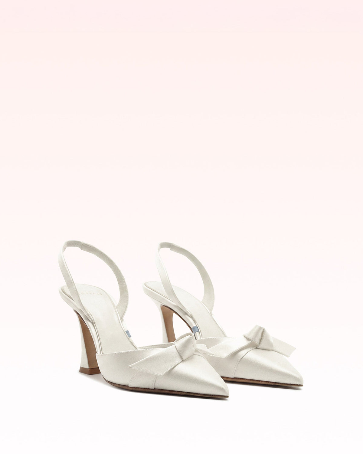 Clarita Bell Slingback 85 Bianco