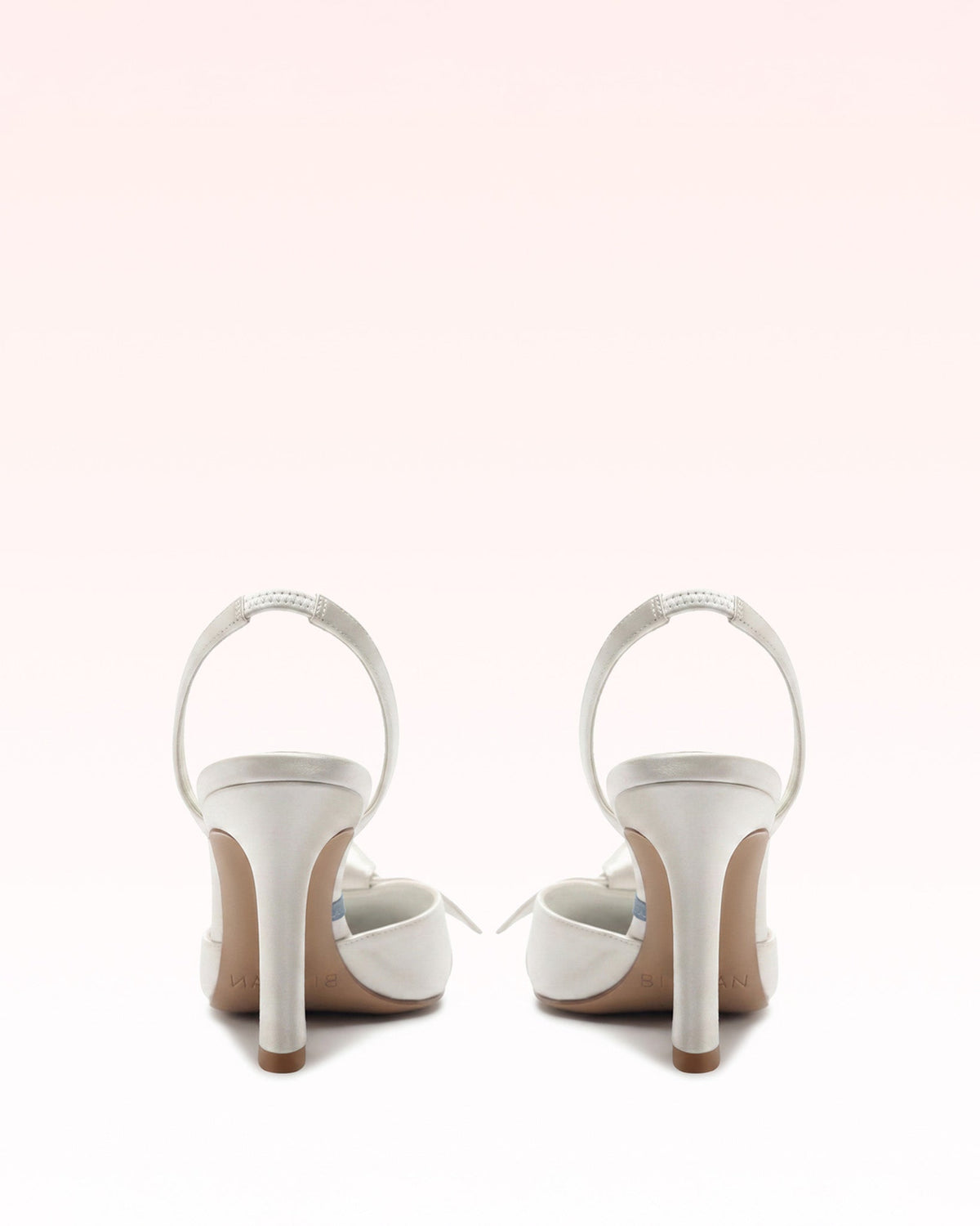 Clarita Bell Slingback 85 Bianco
