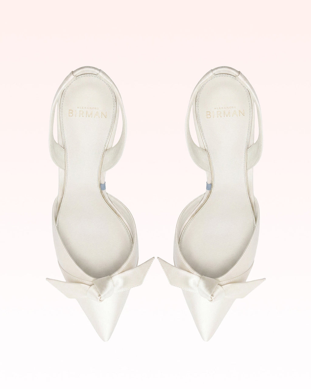 Clarita Bell Slingback 85 Bianco