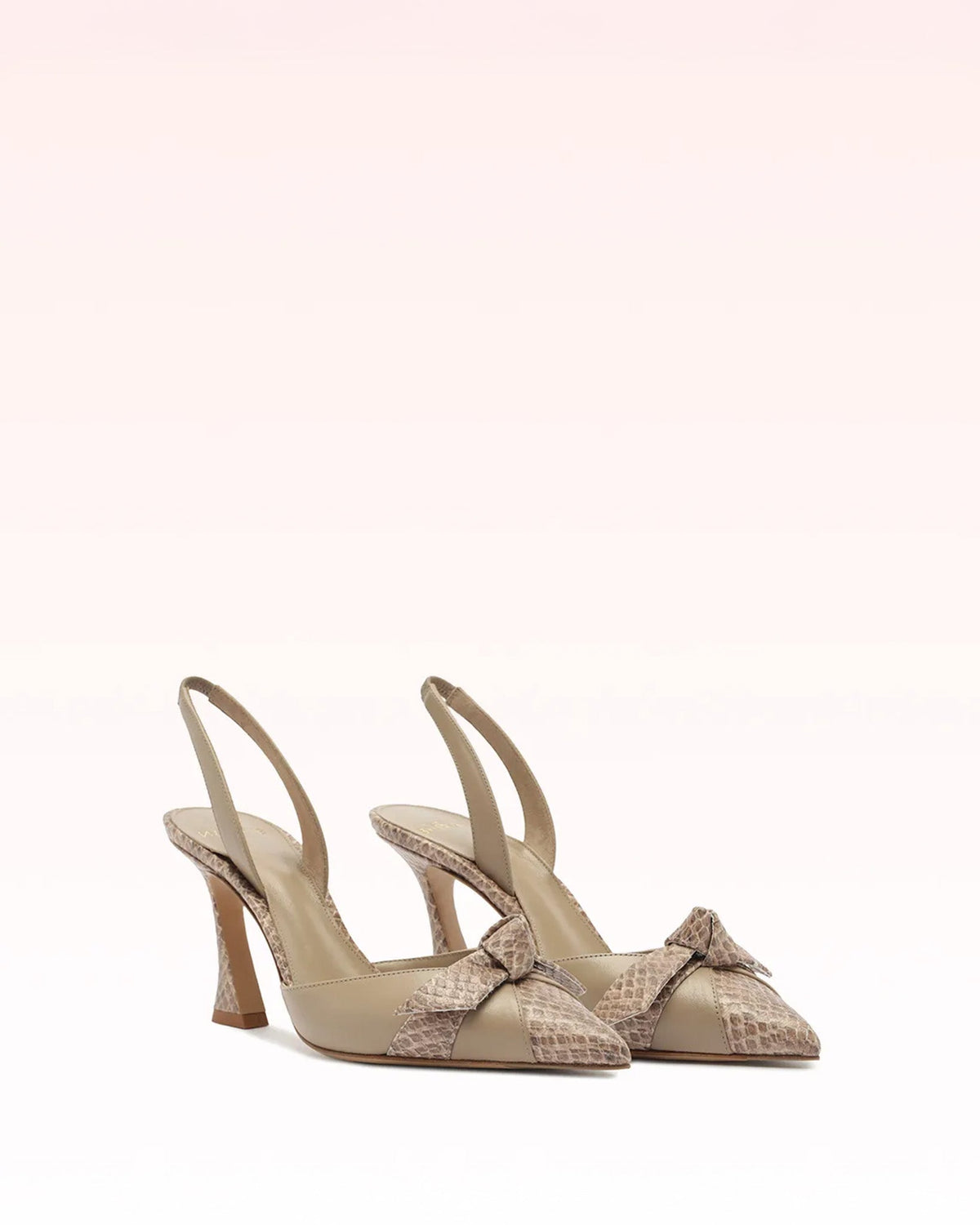 Clarita Slingback Cap Toe 85 Semolina