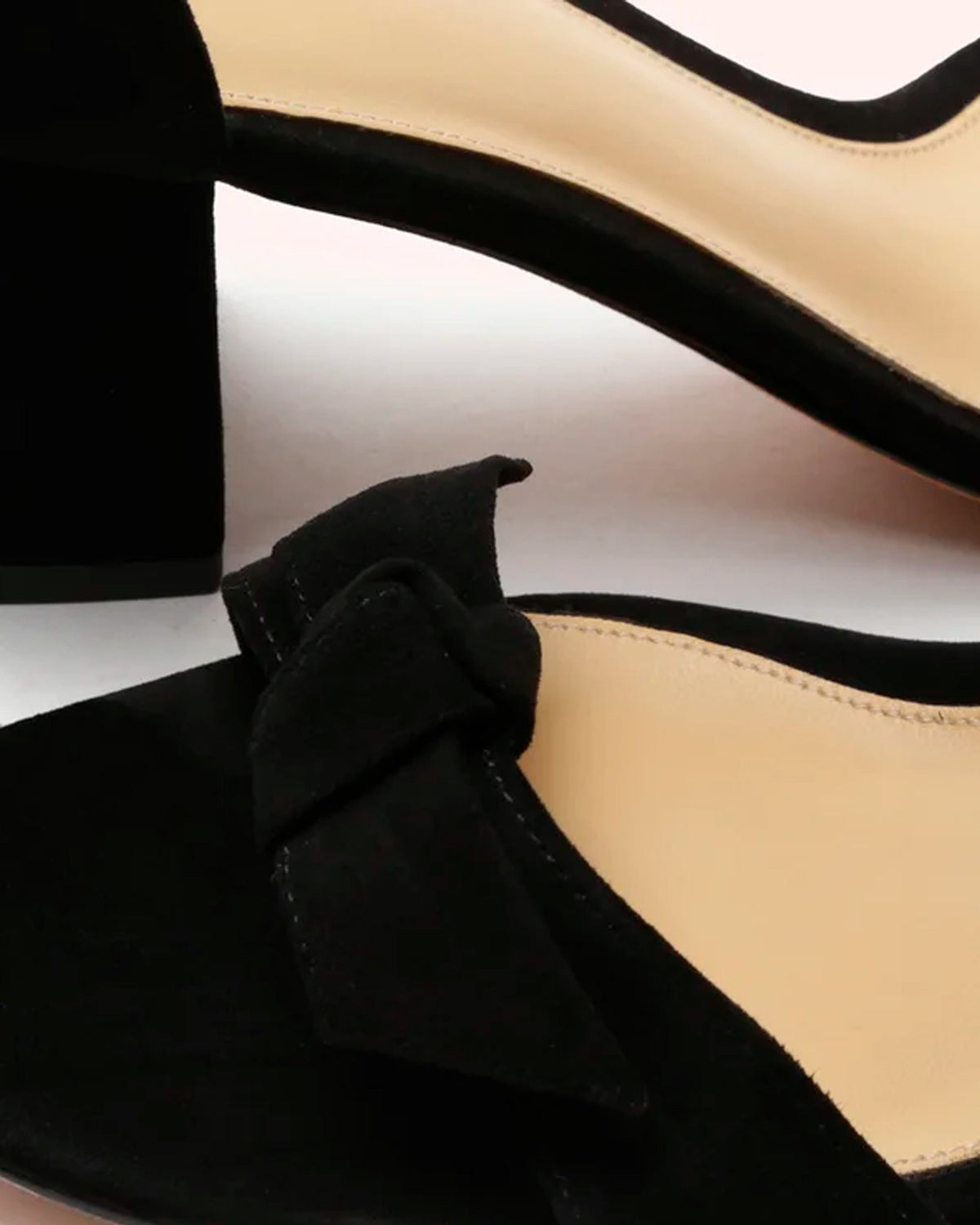 Clarita Block 60 Suede Black