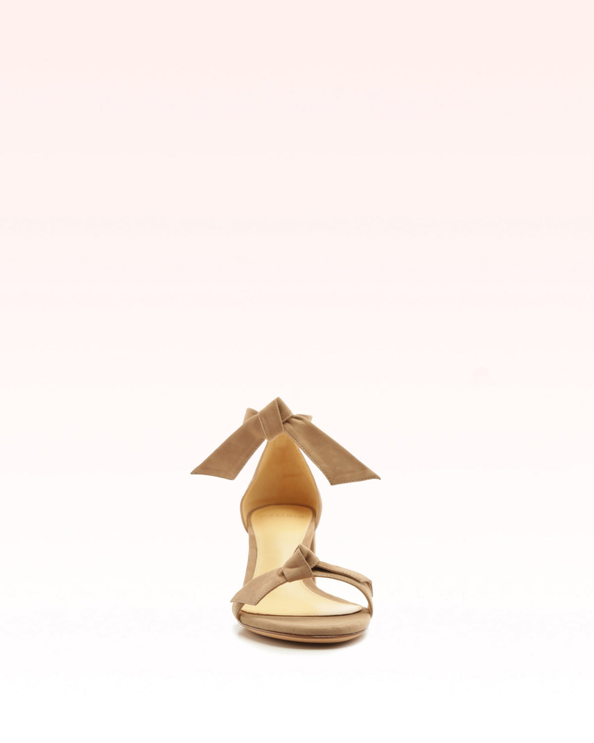 Clarita Block 60 Suede Cameo
