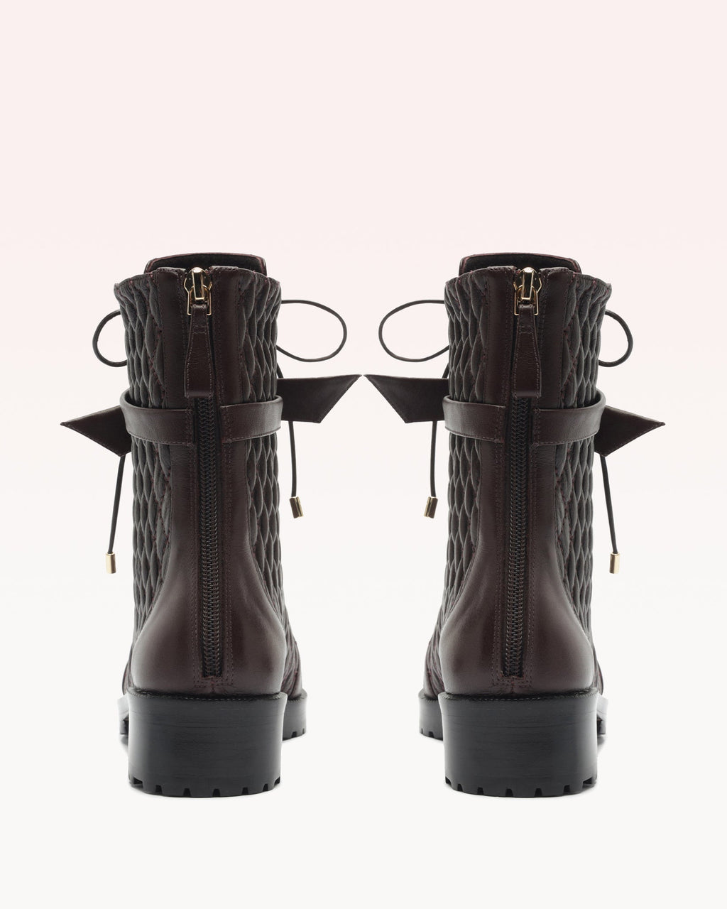 Quilted Clarita Combat 30 Dark Plum