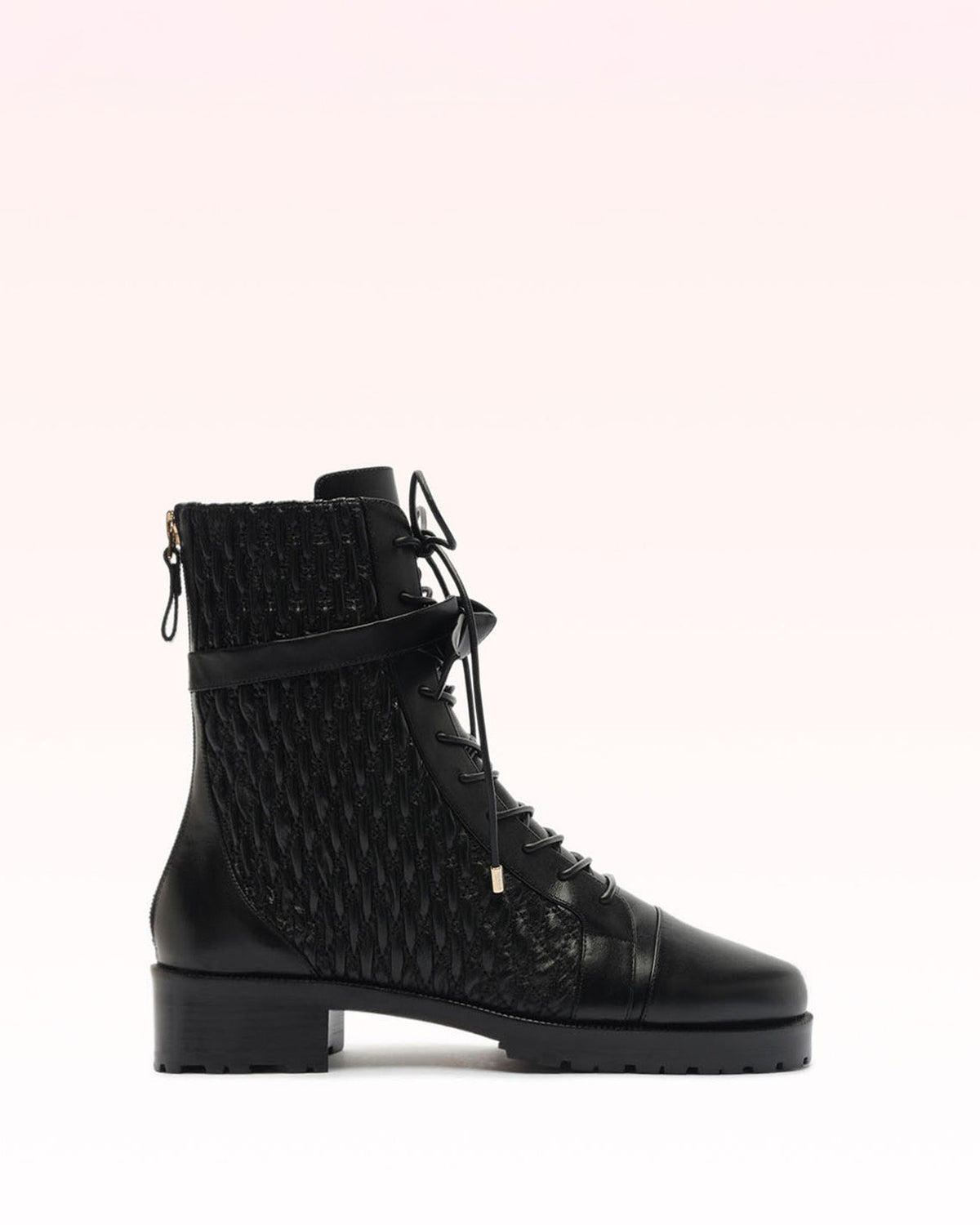 Quilted Clarita Combat 30 Black
