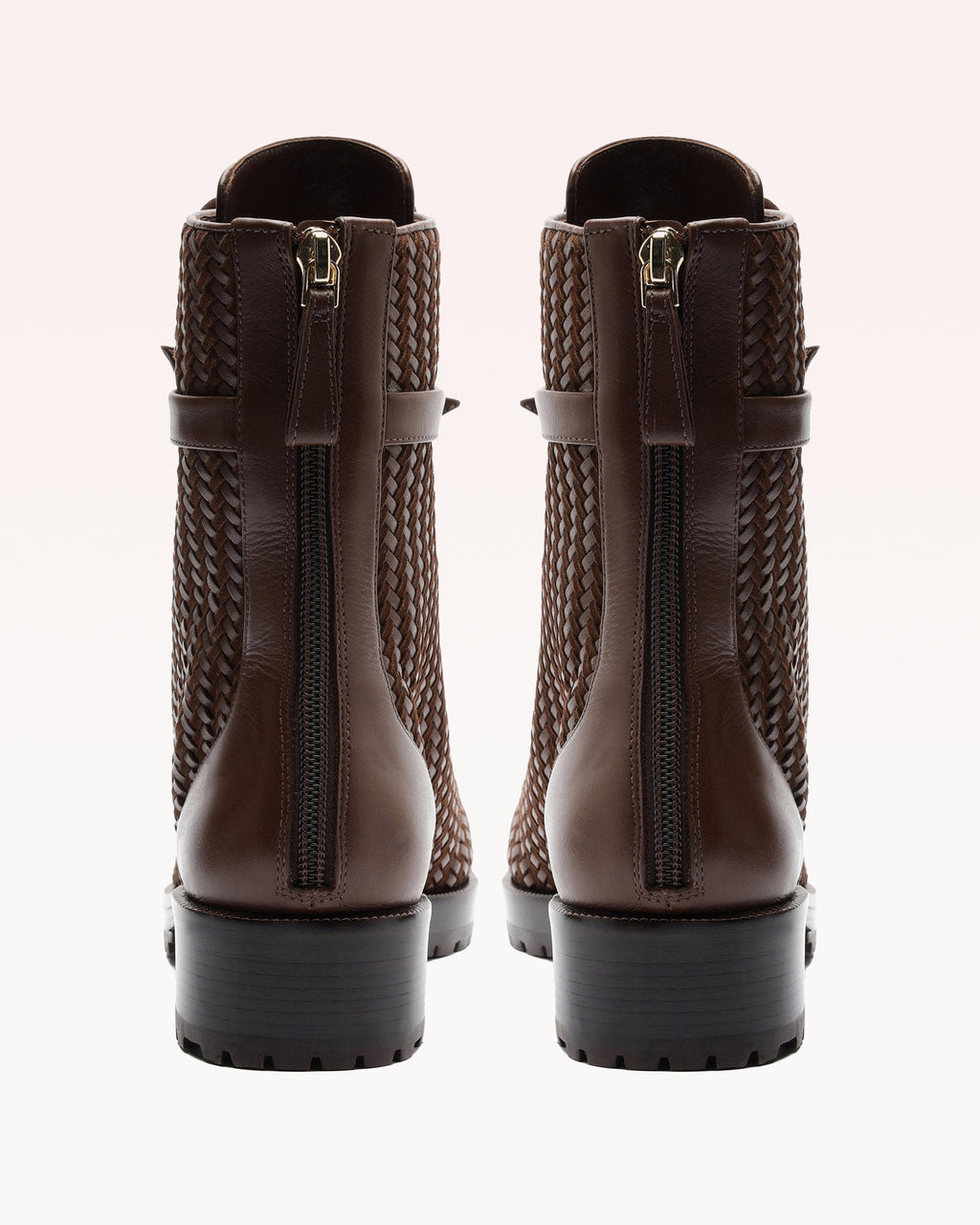 Tresse Combat Bootie Brown