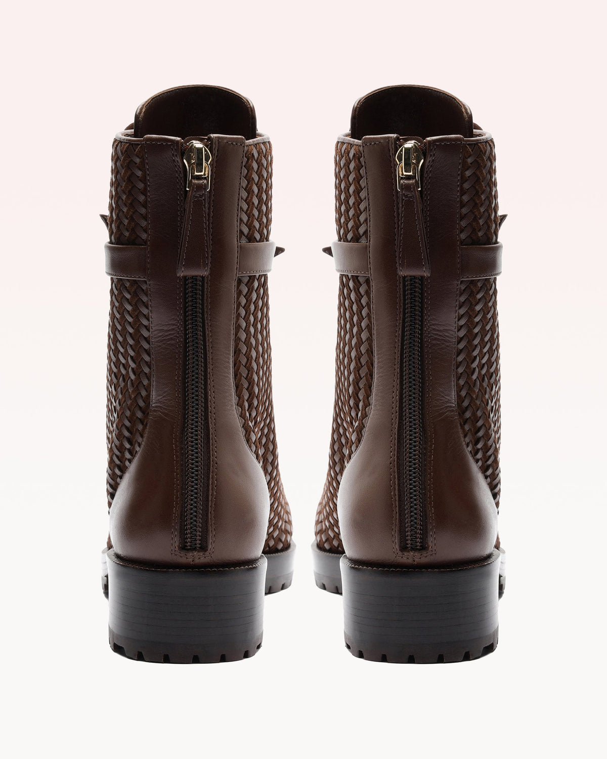 Tresse Combat Bootie Brown