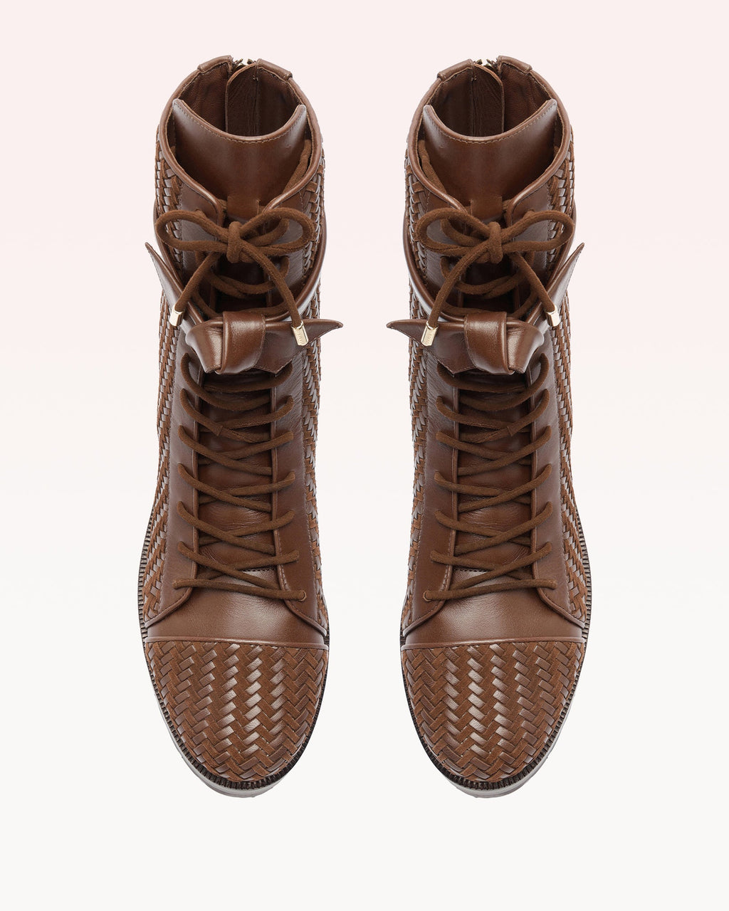 Tresse Combat Bootie Brown