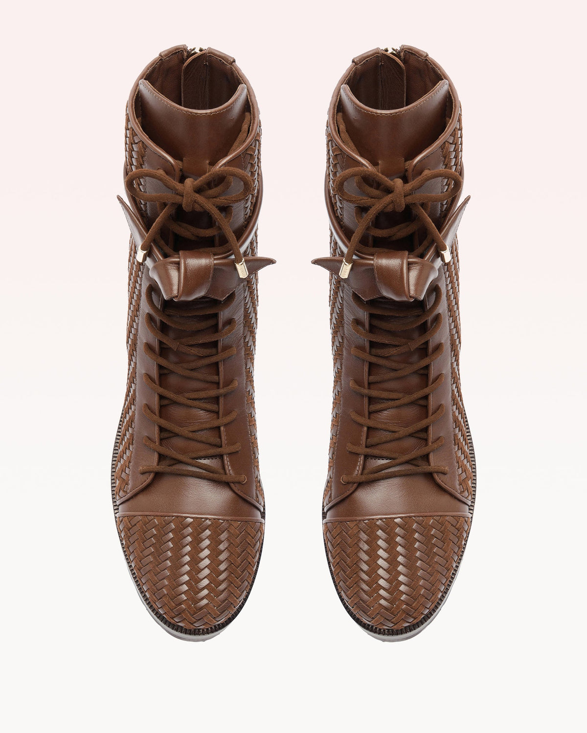 Tresse Combat Bootie Brown