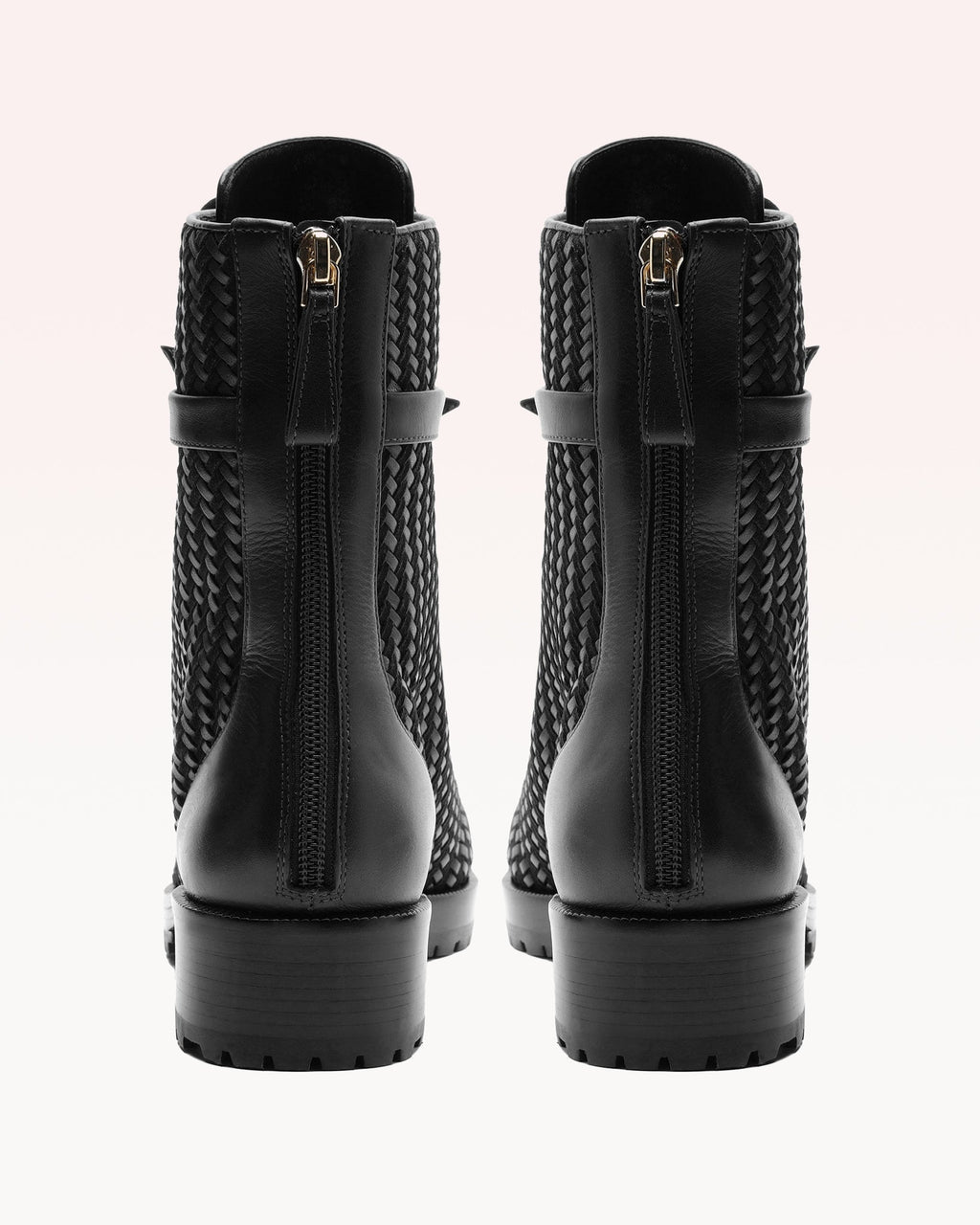 Tresse Combat Bootie Black