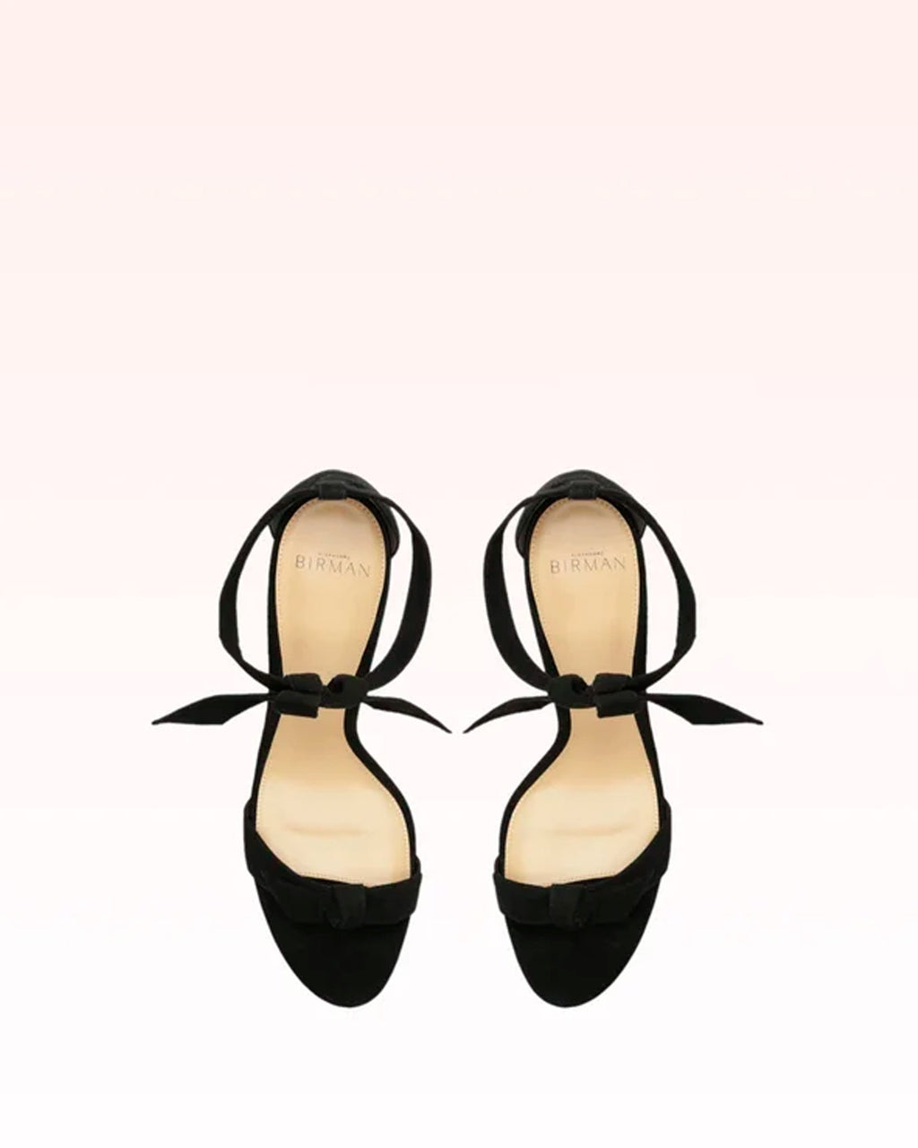 Clarita Block 90 Suede Black