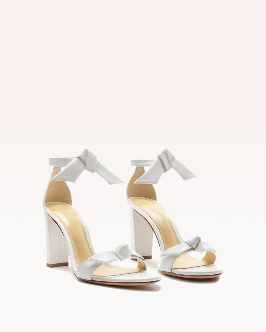 Clarita Block 90 White