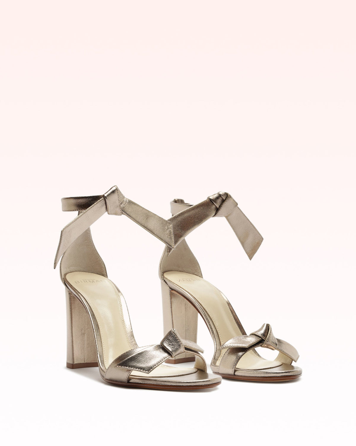 Clarita Block 90 Metallic Luna
