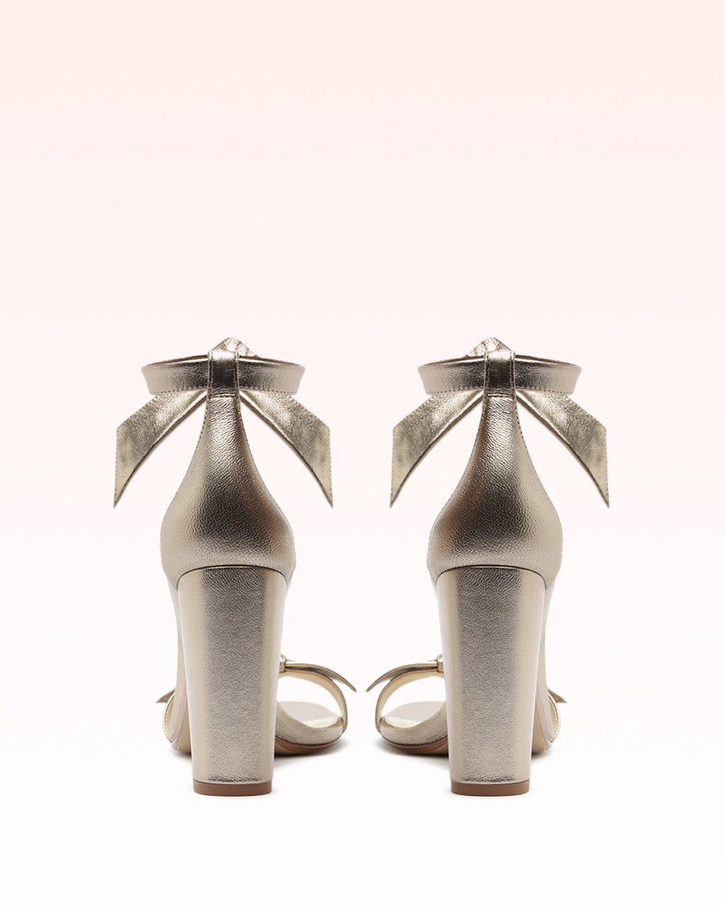 Clarita Block 90 Metallic Luna