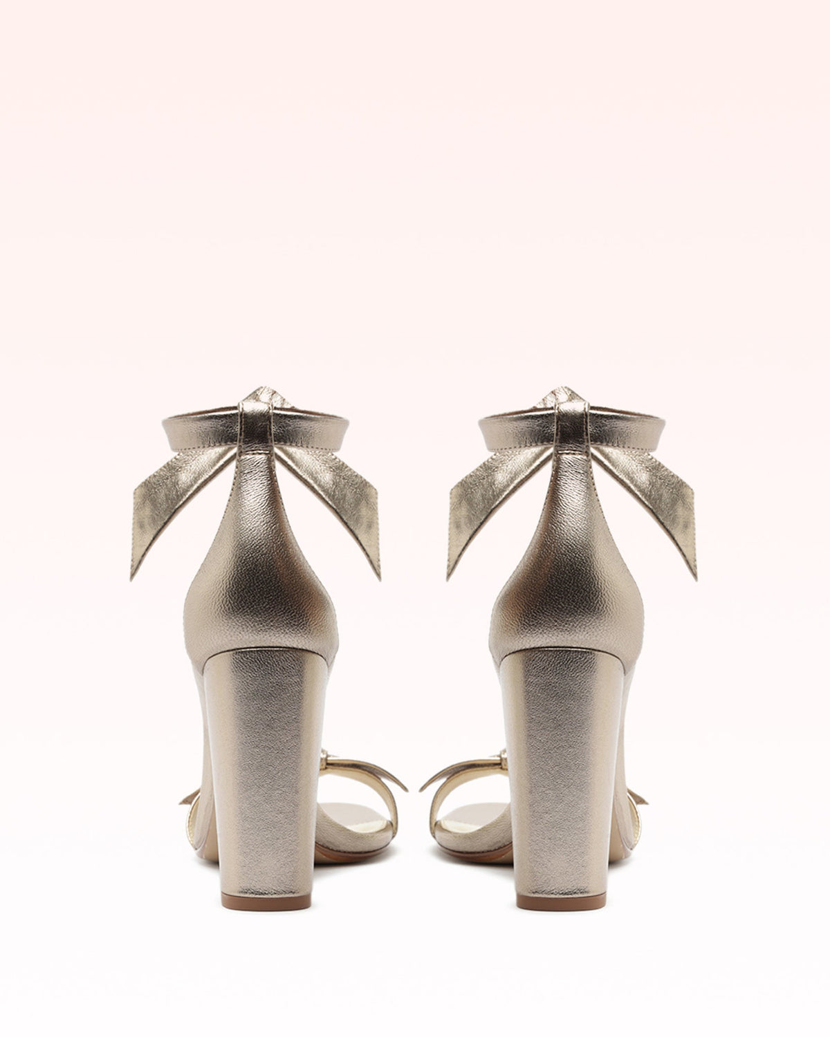Clarita Block 90 Metallic Luna