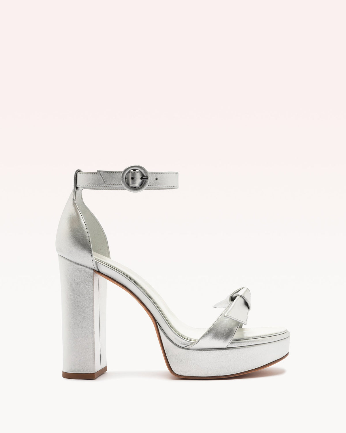Clarita Platform Bridal 120 Silver
