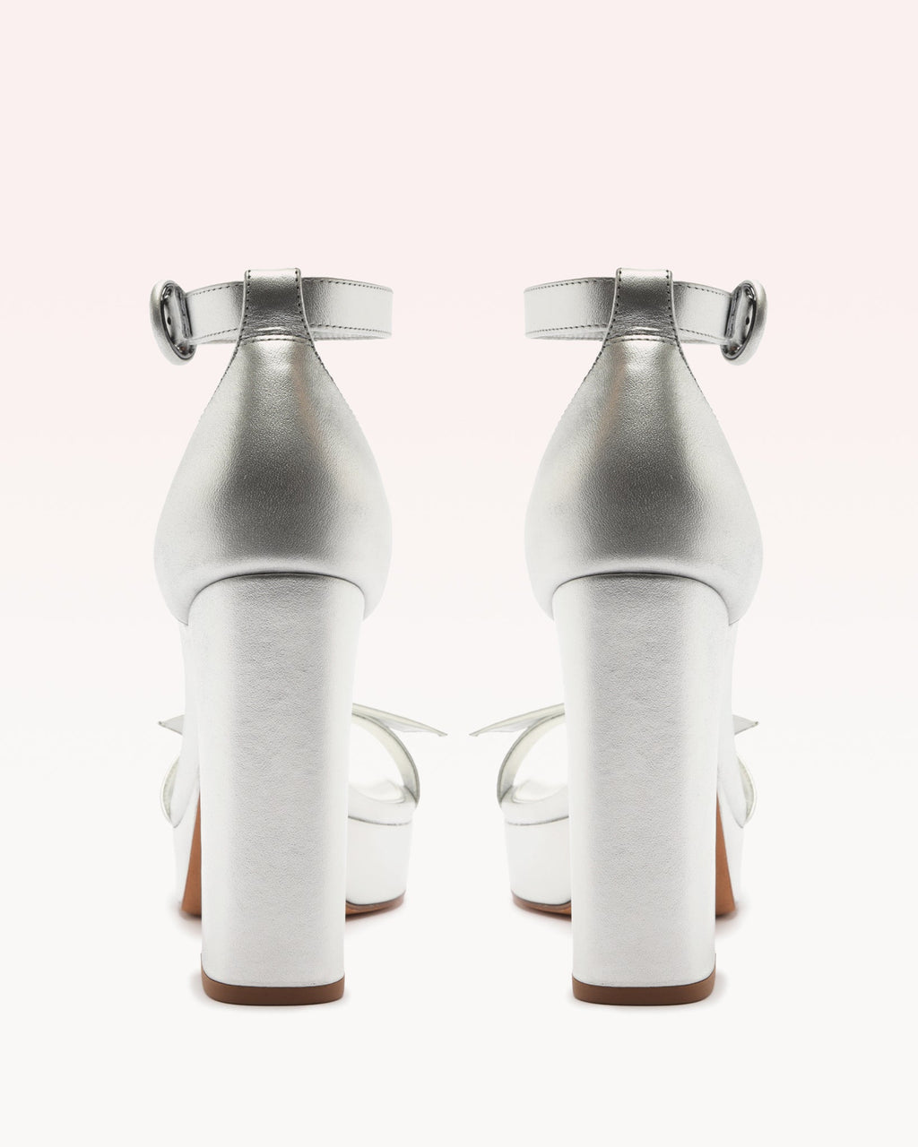 Clarita Platform Bridal 120 Silver