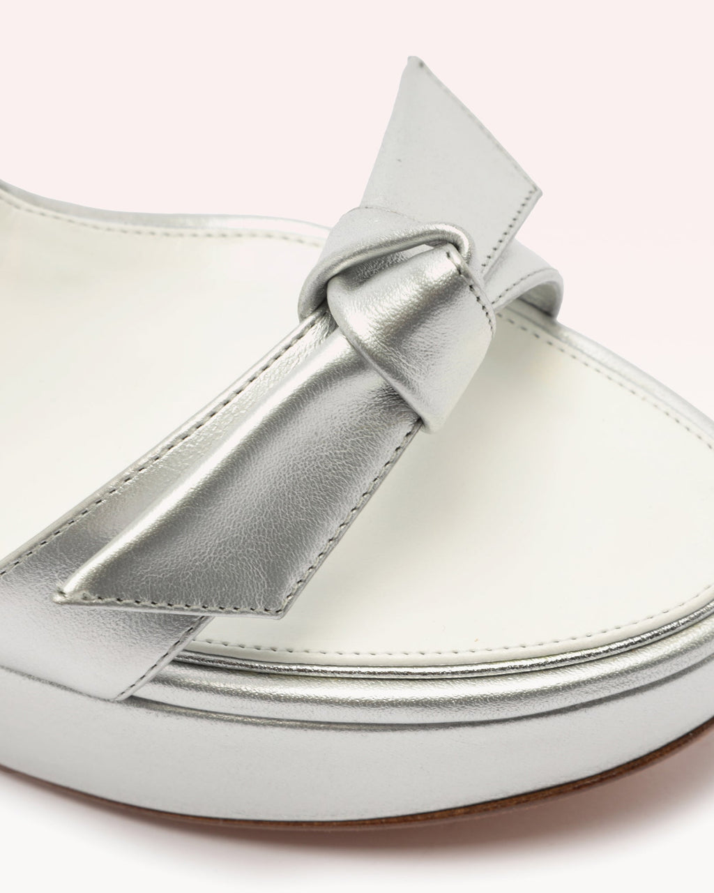Clarita Platform Bridal 120 Silver