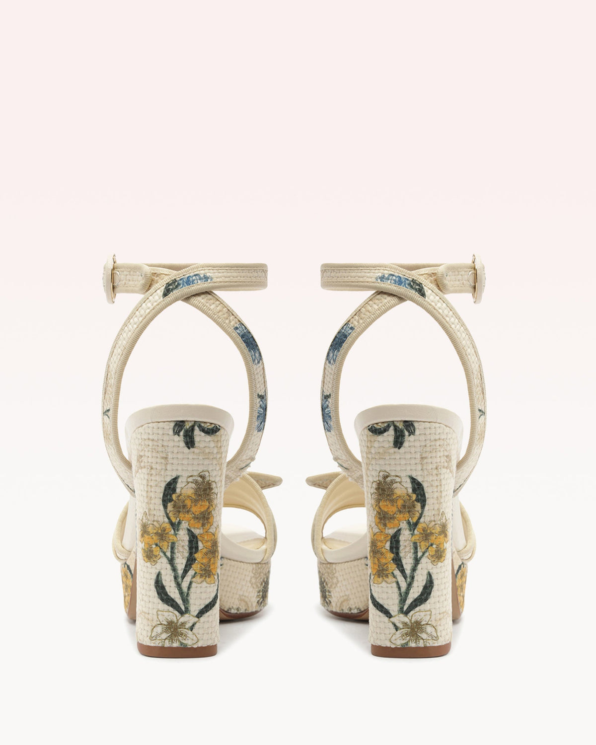 Grosgrain Raffia Platform 120 Laguna