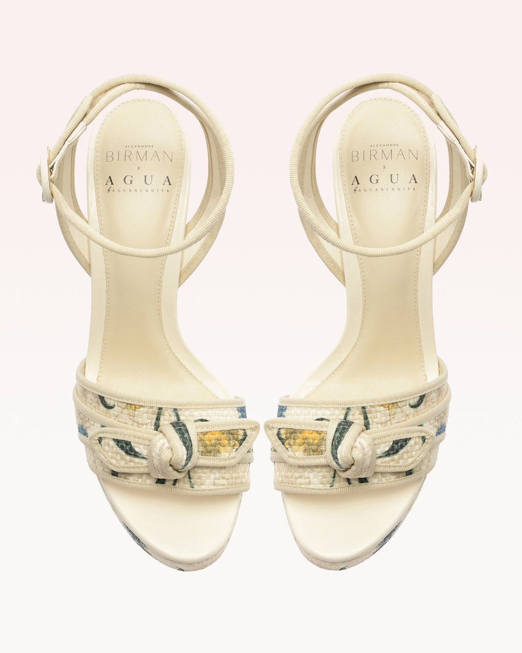 Grosgrain Raffia Platform 120 Laguna
