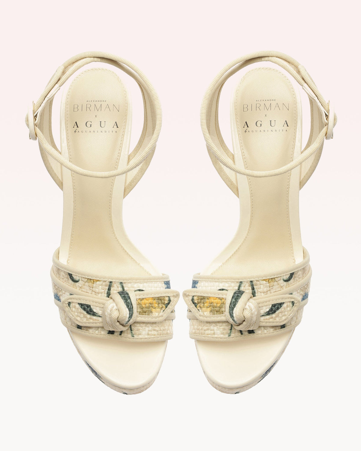 Grosgrain Raffia Platform 120 Laguna
