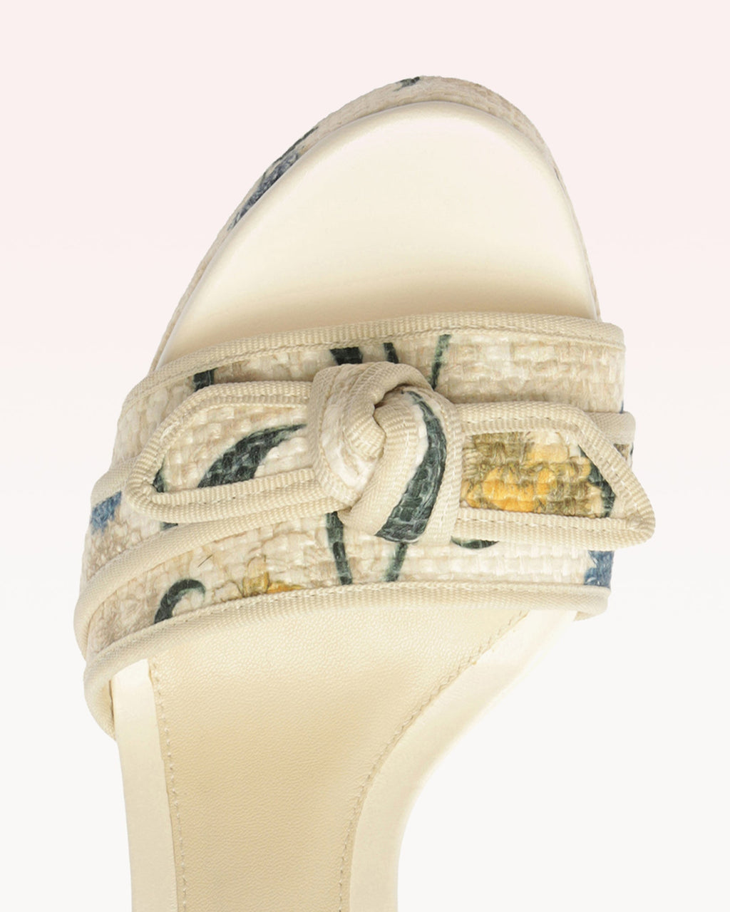 Grosgrain Raffia Platform 120 Laguna