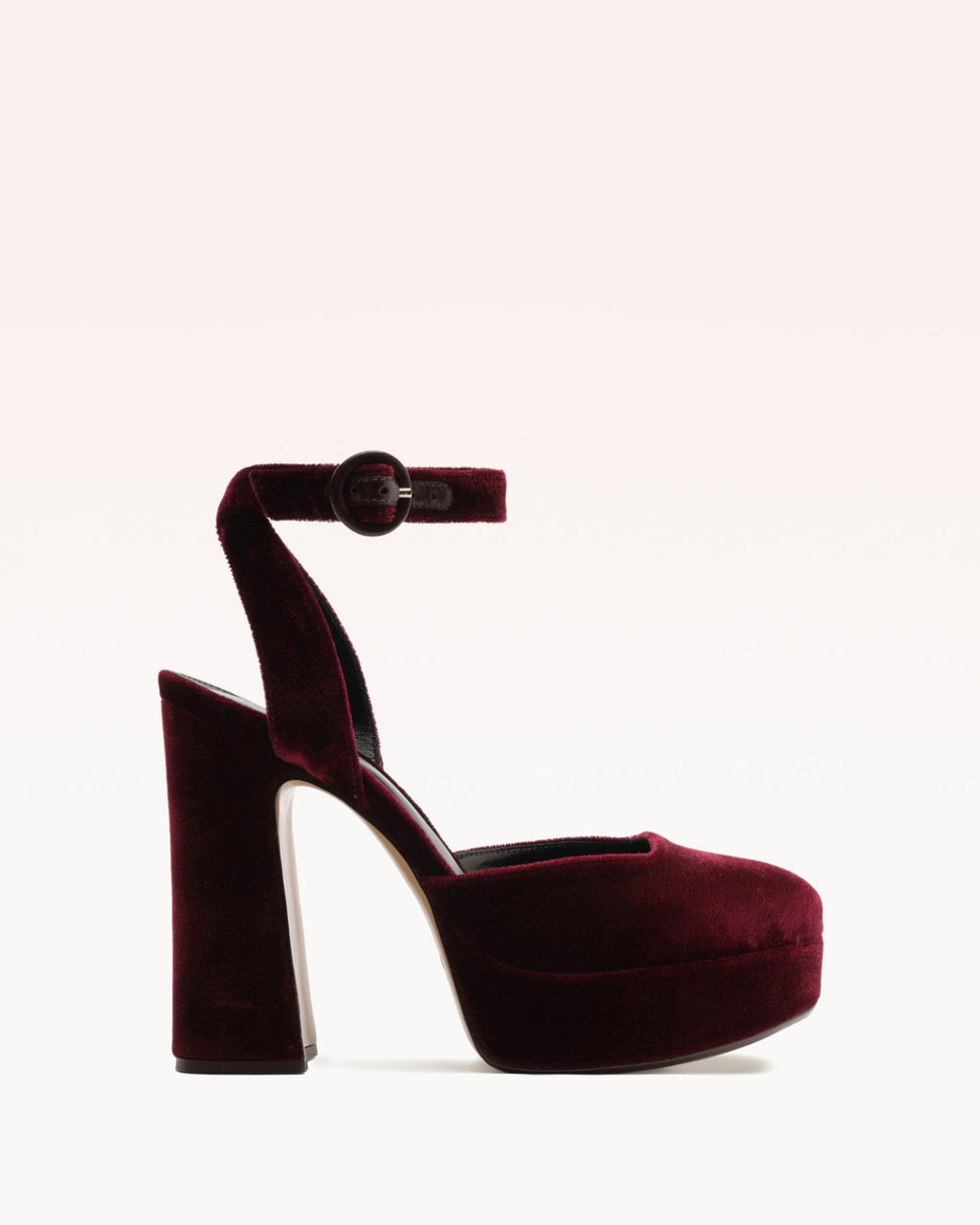 Vita Platform 120 Velvet Burgundy