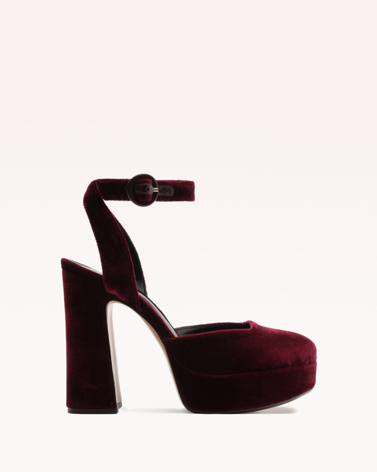 Vita Platform 120 Velvet Burgundy