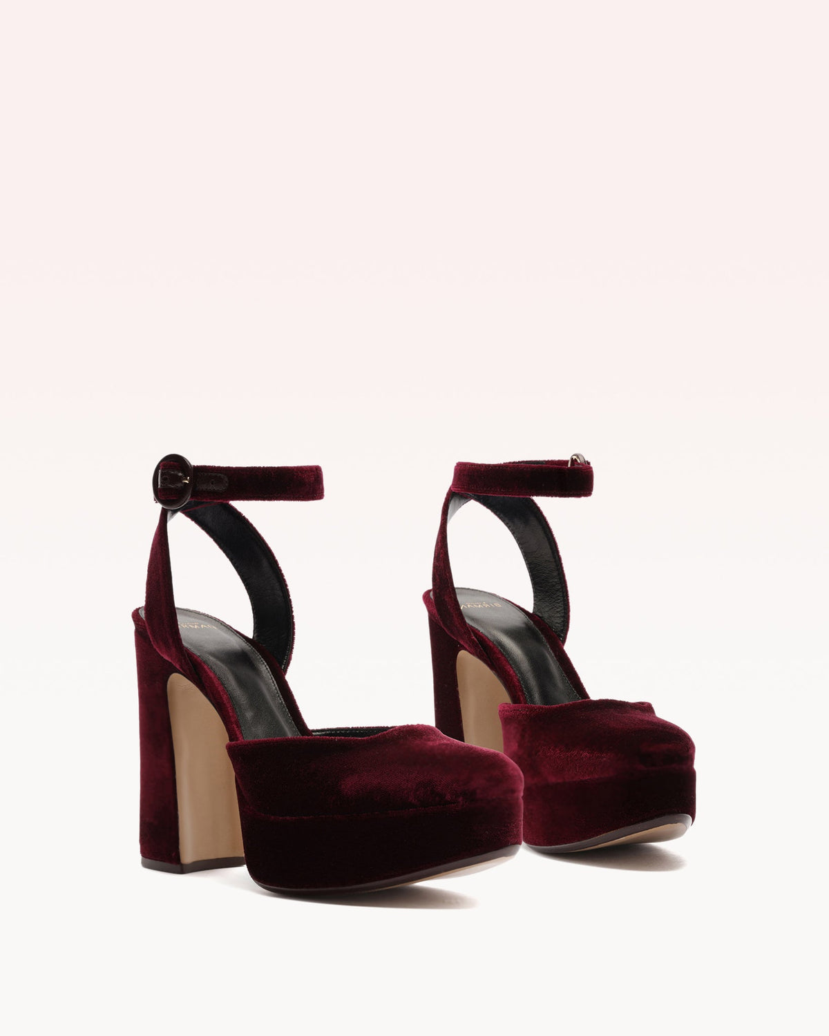 Vita Platform 120 Velvet Burgundy