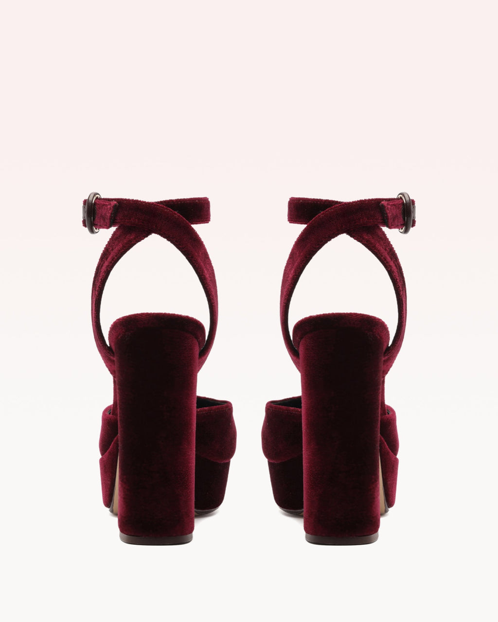 Vita Platform 120 Velvet Burgundy