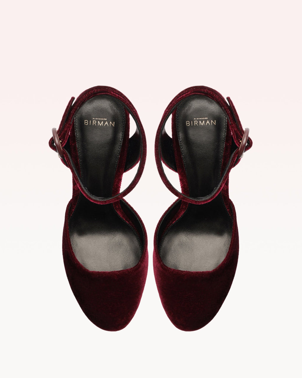 Vita Platform 120 Velvet Burgundy