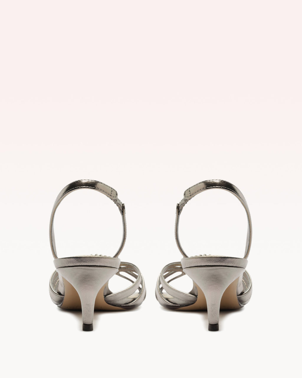 Noelle Kitten Sandal Graphite