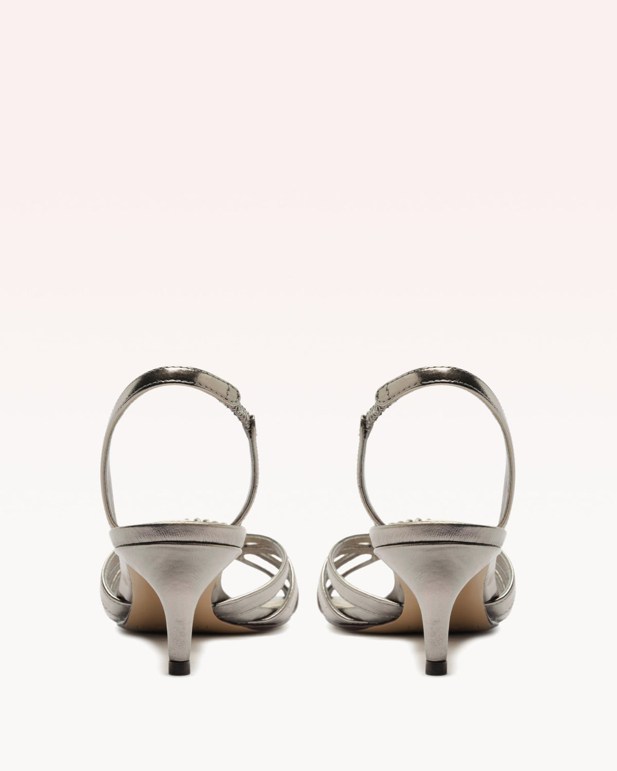 Noelle Kitten Sandal Graphite