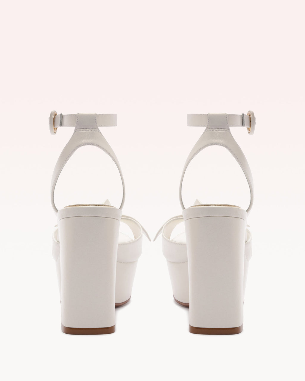 Clarita Tie Platform Ivory