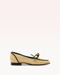 Grosgrain Raffia Loafer