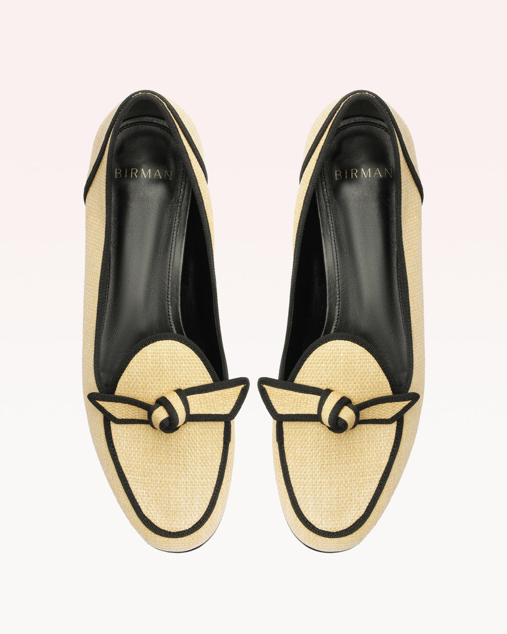 Grosgrain Raffia Loafer