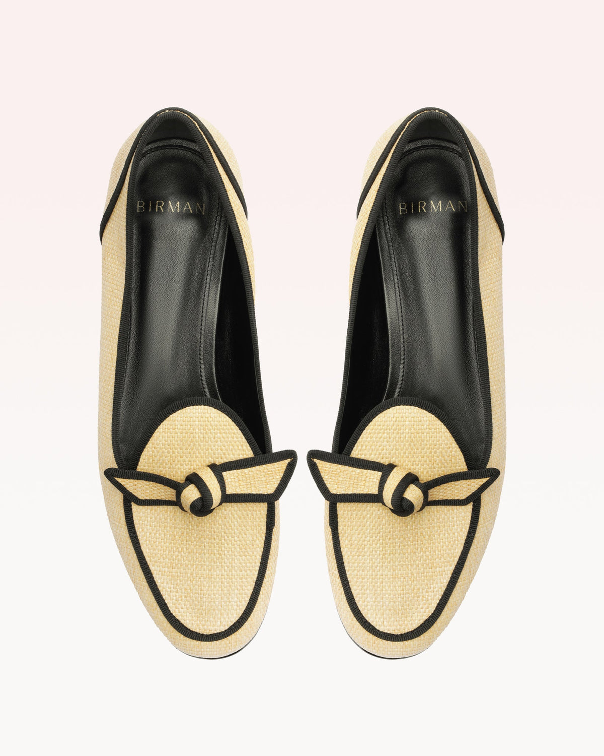 Grosgrain Raffia Loafer