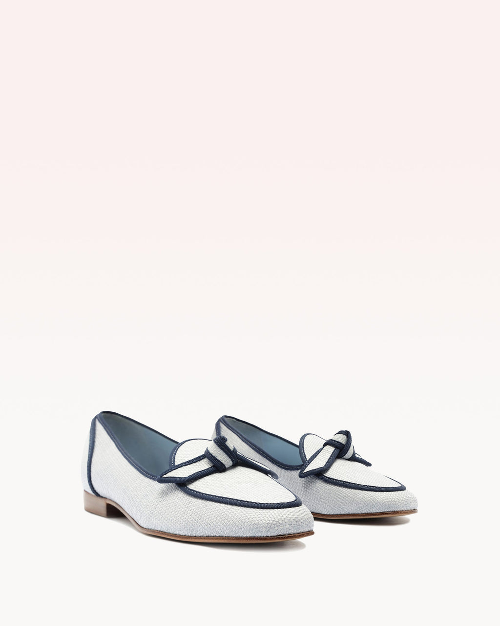 Grosgrain Raffia Loafer