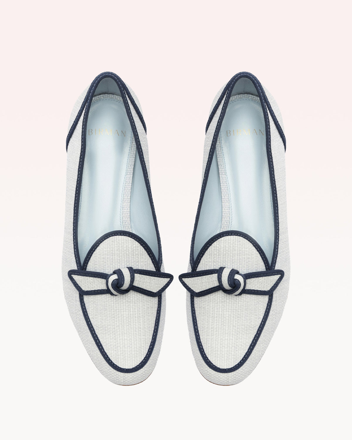 Grosgrain Raffia Loafer