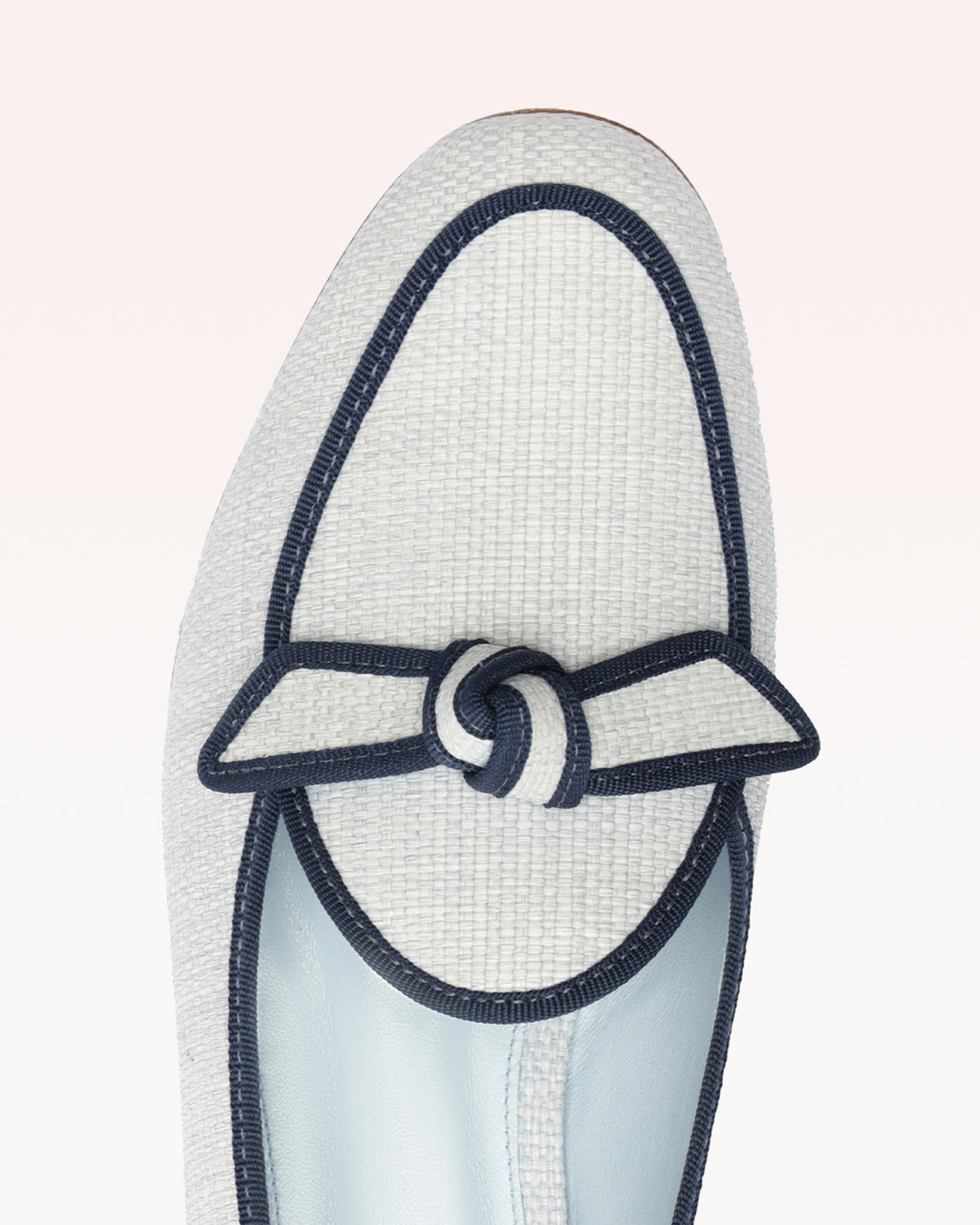 Grosgrain Raffia Loafer