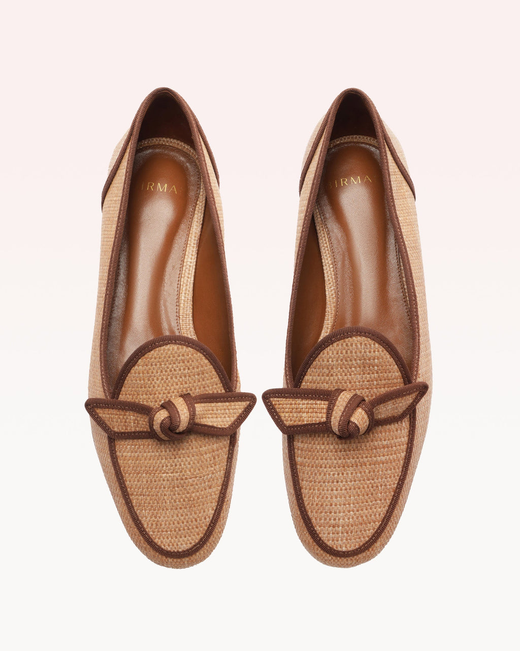 Grosgrain Raffia Loafer
