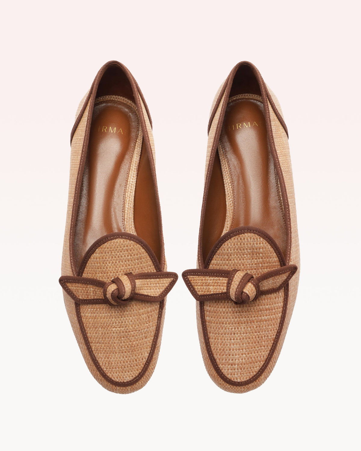 Grosgrain Raffia Loafer