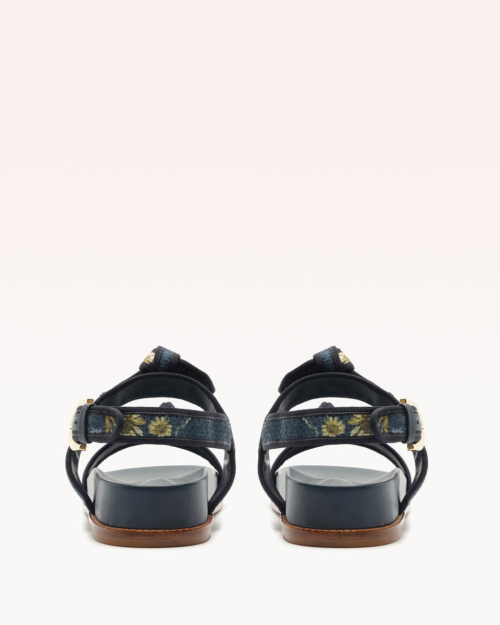 Grosgrain Raffia Sport Sandal Laguna