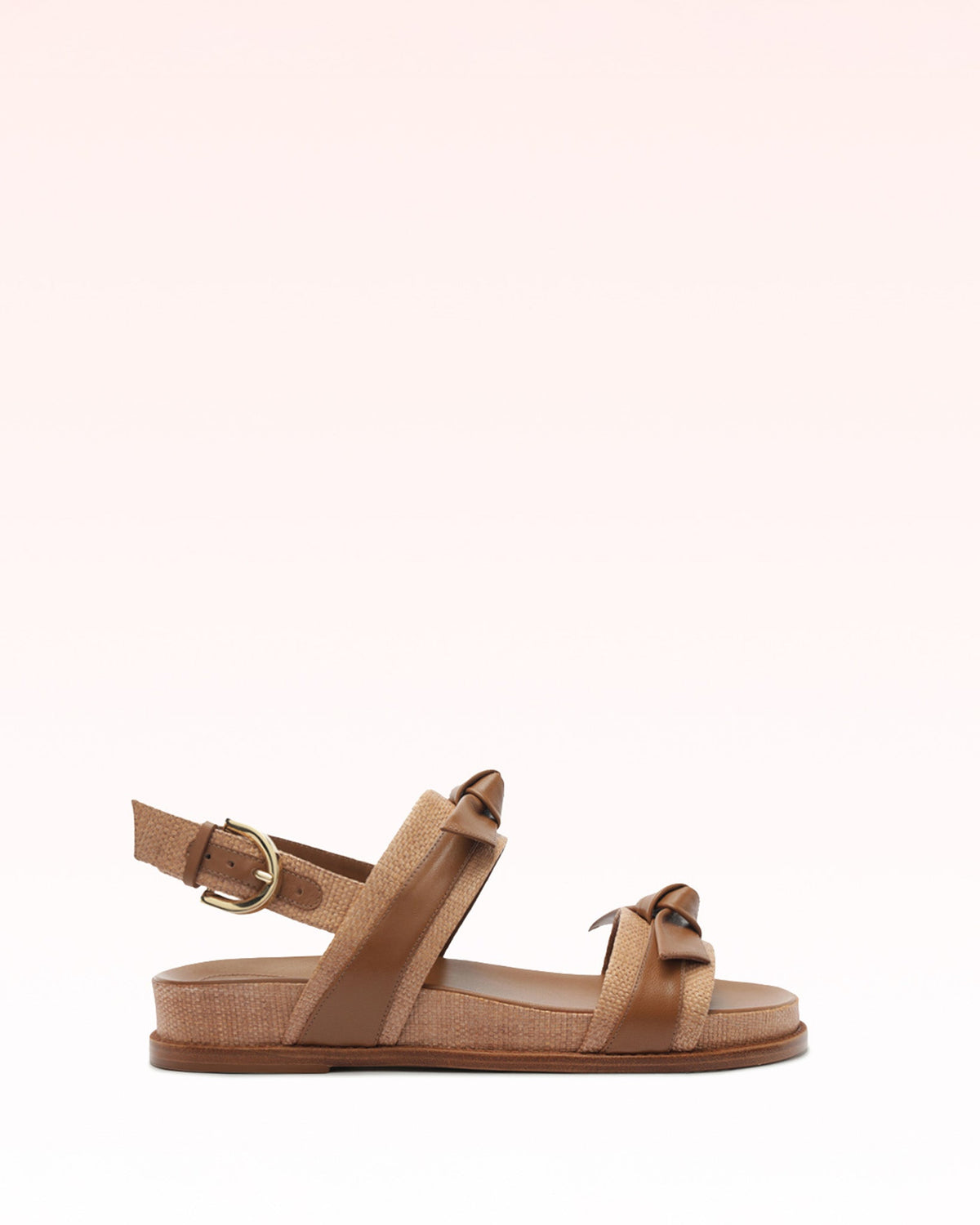 Clarita Raffia Sport Sandal Espresso