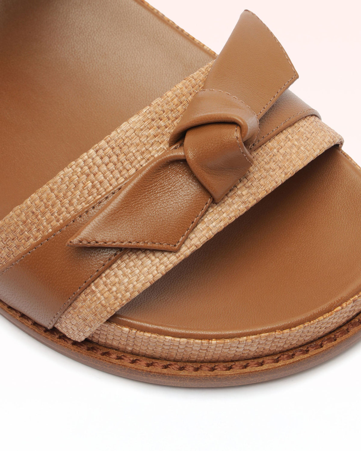 Clarita Raffia Sport Sandal Espresso