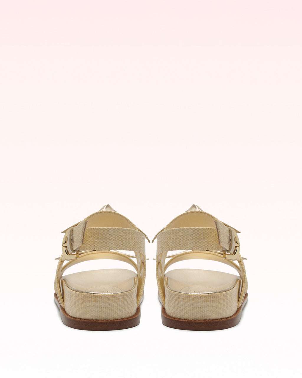 Clarita Raffia Sport Sandal Golden