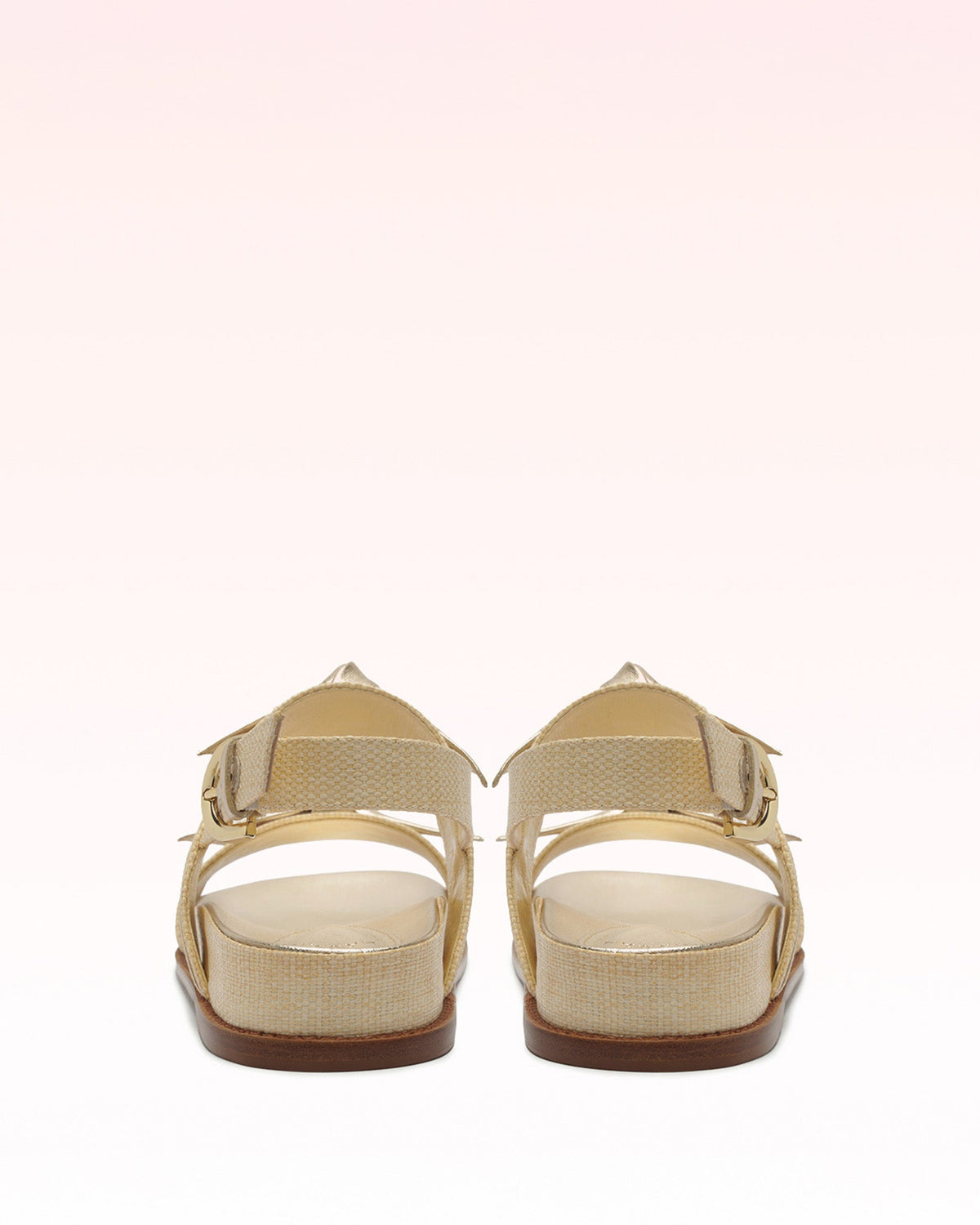Clarita Raffia Sport Sandal Golden